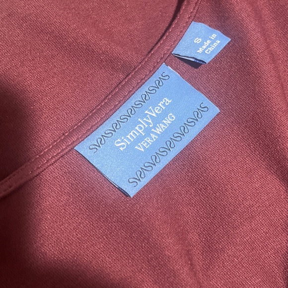 Purple Simply Vera Wand pocket dress size Small - Picture 9 of 10